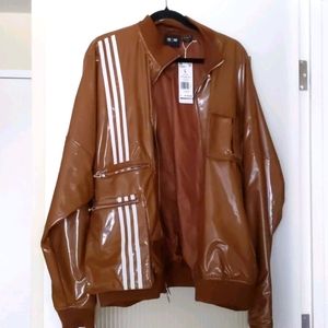 Ivy Park Latex Track Jacket